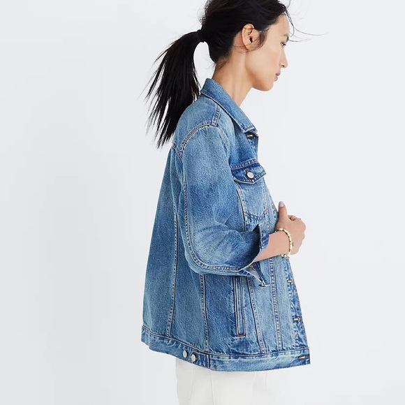 Madewell Jackets & Blazers - Madewell Oversized Denim Jacket S